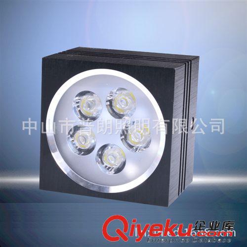 LED方形明裝筒燈3W5W7W全套超薄天花燈過道走廊陽臺燈射燈原始圖片3