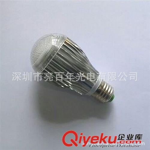 【廠家直銷】10W RGB七彩球泡可遙控 LED燈 10W七彩射燈 車鋁球泡原始圖片2