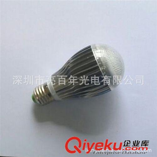【廠家直銷】10W RGB七彩球泡可遙控 LED燈 10W七彩射燈 車鋁球泡原始圖片3