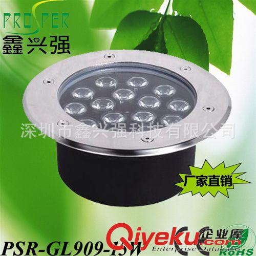 廠家直銷6W|7W|9W|12W七彩大功率LED不銹鋼高品質(zhì)地埋燈 埋地?zé)粼紙D片2