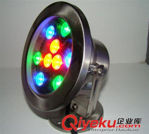 LED水下燈具 3W 6W 9W 12W 15W 18W 可選單色 RGB內(nèi)控 LED水底燈