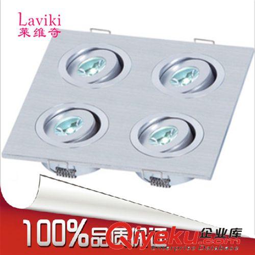 LED單頭天花燈雙頭天花燈三頭四頭天花燈多頭天花燈led格柵斗膽燈原始圖片3
