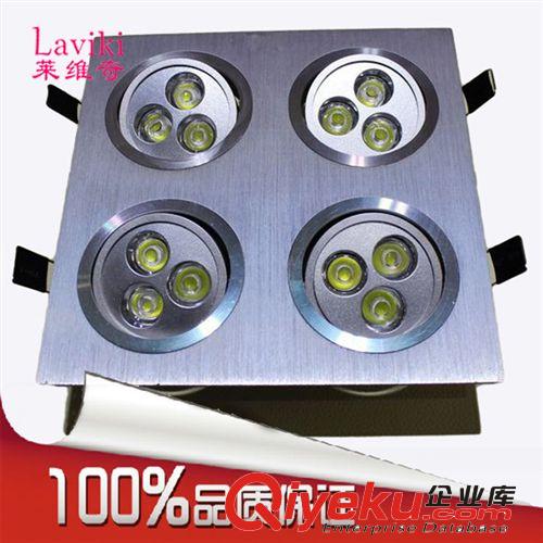LED單頭天花燈、雙頭天花燈、三頭天花燈多頭天花燈led格柵豆膽燈原始圖片2