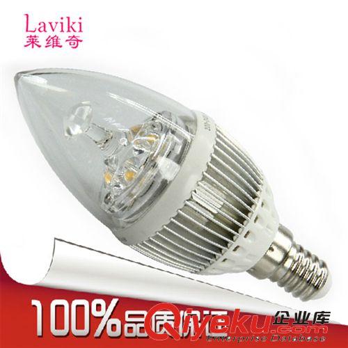 led球泡燈 LED蠟燭燈 3/4w大功率gd鰭片蠟燭燈 E14/E27螺口原始圖片2