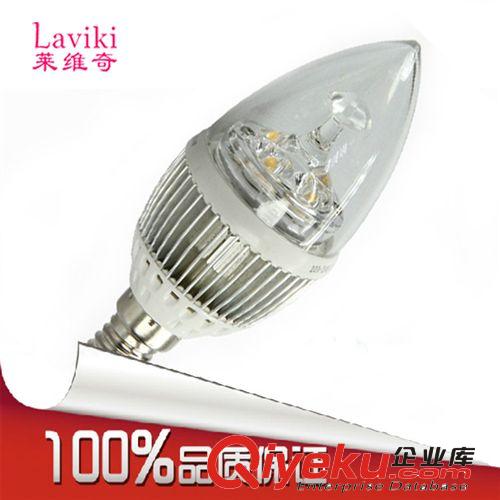 led球泡燈 LED蠟燭燈 3/4w大功率gd鰭片蠟燭燈 E14/E27螺口原始圖片3