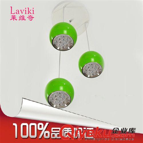 熱銷、LED吊燈飾led餐吊燈LED吊線燈7W3頭led吊燈大功率時尚吊燈原始圖片2