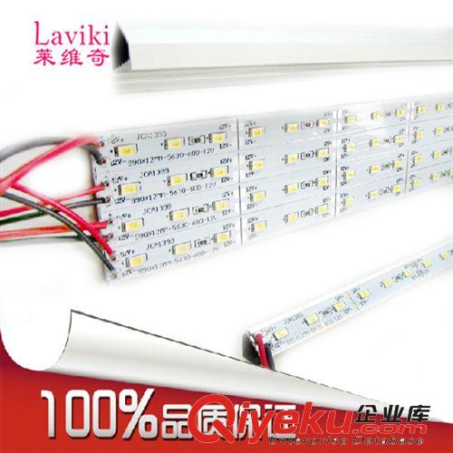 【熱銷】高亮LED硬燈條,LED貼片硬條燈 5630 12V 60/72燈冷白30W原始圖片2