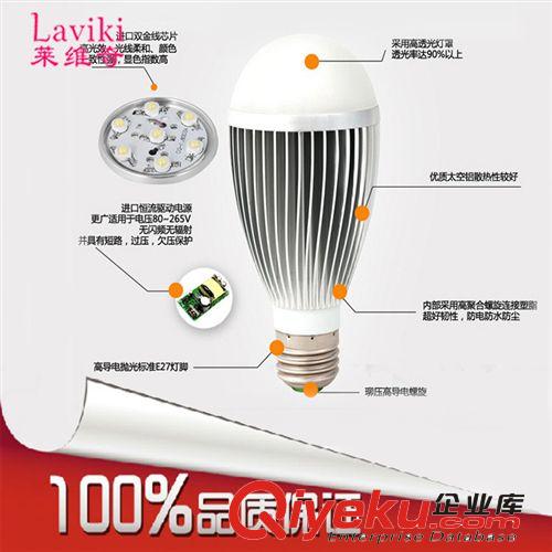 【廠家直銷】室內(nèi)照明LED燈具  7W大功率球泡燈原始圖片3