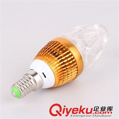 世德廠家直銷 3WLED大功率蠟燭燈 麒片散熱 水晶燈光源專用原始圖片3