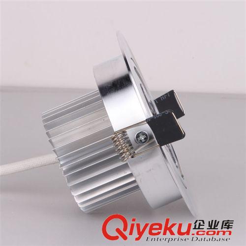 工廠直銷3w5W7w9w12w15w大功率LED天花燈銀色高光led天花射燈原始圖片2