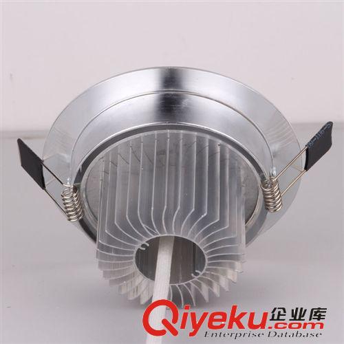 工廠直銷3w5W7w9w12w15w大功率LED天花燈銀色高光led天花射燈原始圖片3