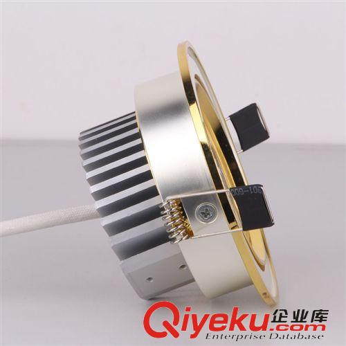 世德照明LED大功率天花燈3W5W7W9W12W電鍍天花射燈工程專用原始圖片2