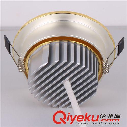 世德照明LED大功率天花燈3W5W7W9W12W電鍍天花射燈工程專用原始圖片3