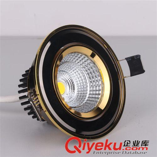 世德照明3W5W雙頭LEDCOB天花燈黑色方形天花射燈廠家直銷批發