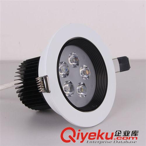 LED大功率天花燈3W5W7W9W12W電鍍天花射燈酒店會所別墅工程專用