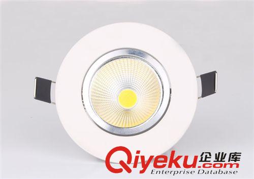 廠家直銷LEDcob天花燈LED天花射燈 ledCOB筒燈 3w5w7w9w12w15w原始圖片2