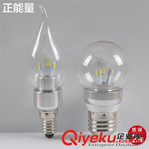 LED球泡燈燈泡 螺口E27 LED節(jié)能貼片燈泡 E14蠟尾