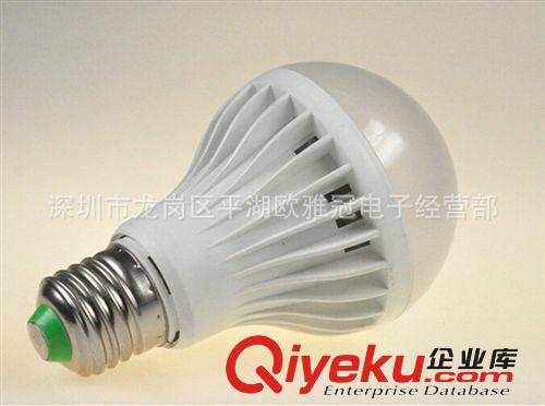 led球泡燈led燈泡 led節能燈泡 2-12Wled塑料球泡燈具 量大優惠原始圖片2