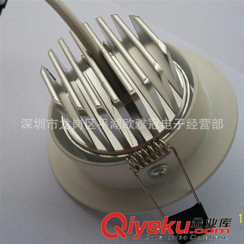 廠家直銷3WLED烤白漆天花燈 臺灣晶元原始圖片3