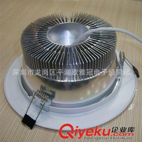 LED 12W噴白筒燈 背景墻燈牛眼燈客廳天花燈節能燈具