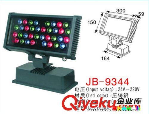 36W LED廣告投光燈 戶外 工程燈 七彩 RGB 射燈 戶外草地燈原始圖片2
