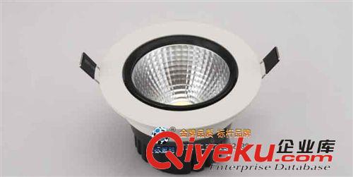LED射燈天花燈 COB光源 3W5W7W10W15W20W30W全套COB筒燈 可調(diào)角度原始圖片3