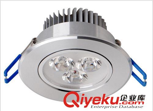 包郵LED天花燈3W.5W射燈2013新款熱賣LED筒燈7W/9W/12W原始圖片2