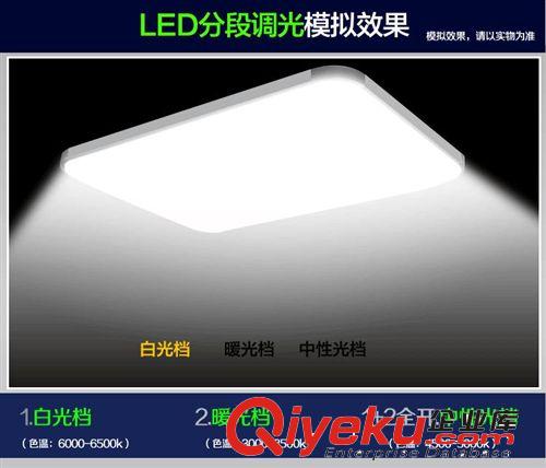 LED鋁材吸頂燈 簡約現代照明客廳吊頂燈具 iphone蘋果款式家居原始圖片2