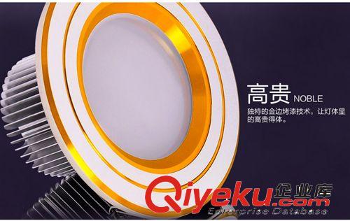 LED筒燈 LED防霧型筒燈 2.5寸3W一體化gd背景墻燈全套天花燈原始圖片2