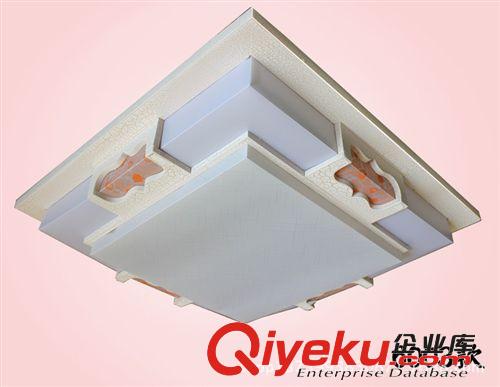 廠家直銷亞克力罩仿古羊皮燈客廳燈LED吸頂燈具低價批發(fā)原始圖片2