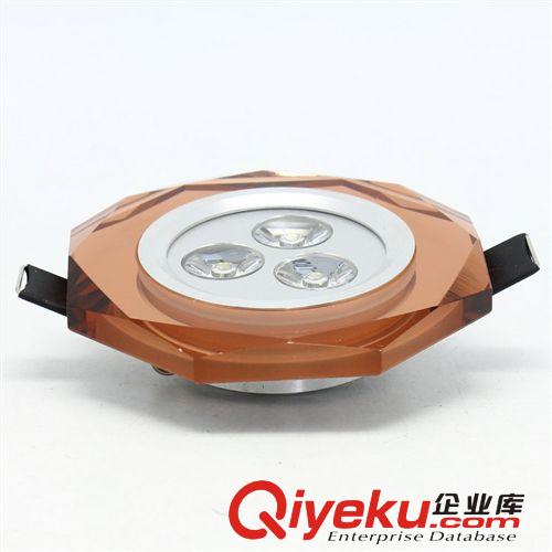 廠家直銷 室內(nèi)照明LED天花燈 大功率水晶LED天花燈原始圖片3