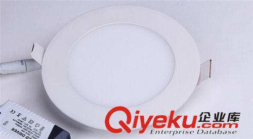 面板燈4w6w9w12w15w18w led平板燈 圓形 超薄筒燈天花板燈原始圖片2