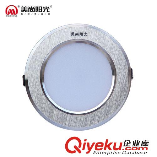 美尚陽光豪華型筒燈-15W6寸開15-18公分烤漆白 正白暖白紅藍綠光