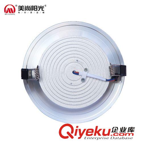 美尚陽光豪華型筒燈9W4寸開11-13公分拉絲銀 正白暖白紅藍(lán)綠光原始圖片2
