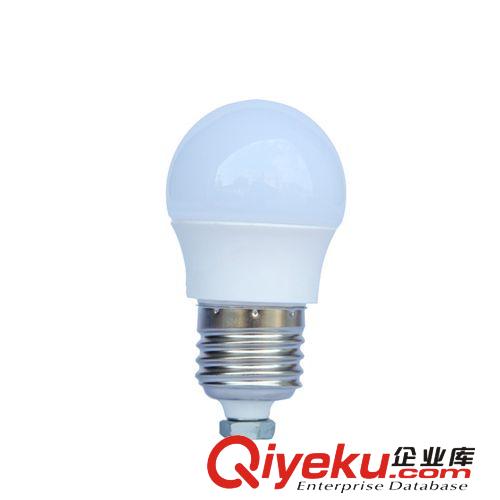 LED球泡 3W正白暖白紅光藍光綠光