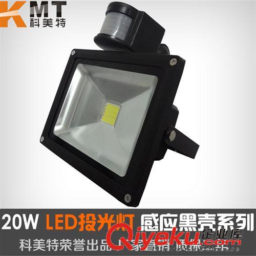廠家直銷 LED感應(yīng)投光燈 20w 人體感應(yīng)射燈泛光燈走道燈招牌射燈
