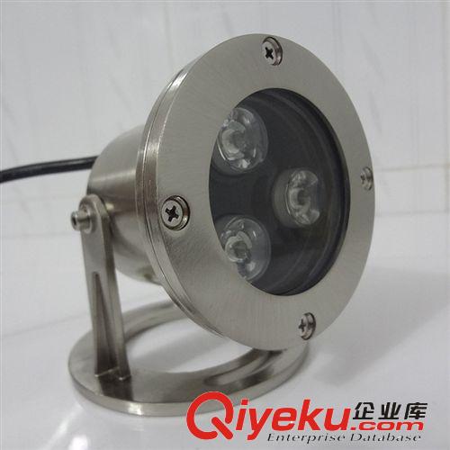 廠家供應 LED水底燈 低壓12V/24V池燈魚池燈噴泉燈 彩色水下射燈原始圖片2