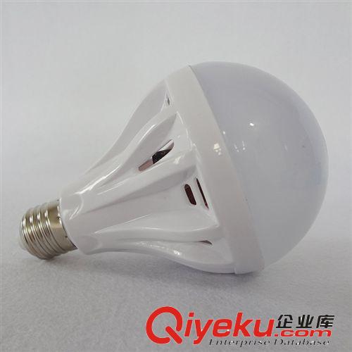 LED塑料球泡燈3W5W7W9W12W E27螺口超亮節(jié)能燈泡 2年質(zhì)保廠家直銷原始圖片3