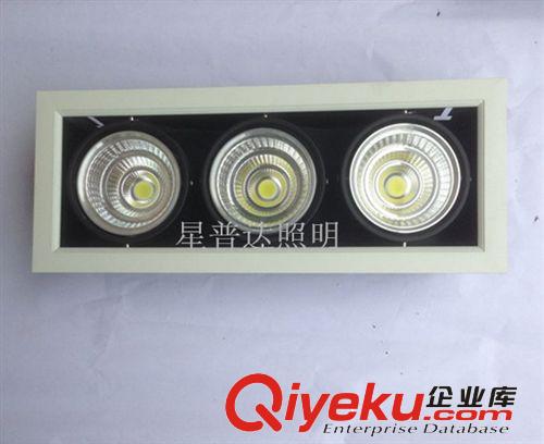 LED格柵燈 斗膽燈 COB天花射燈原始圖片3