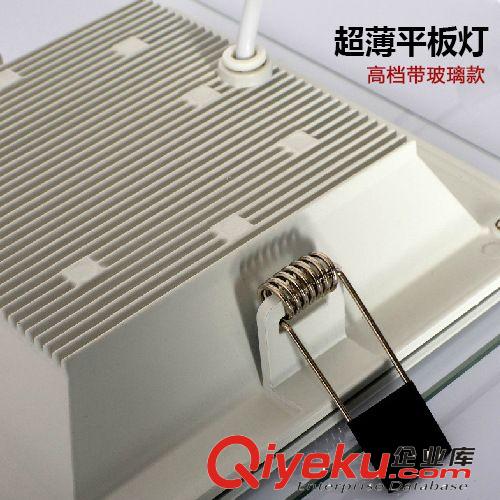 2014年新款方形玻璃面小平板燈LED平板燈6W/12W/15W，專業生產原始圖片2