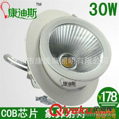 25W COB象鼻燈 360度旋轉可伸縮 無死角射燈 LED天花射燈 中性光