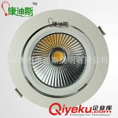 25W COB象鼻燈 360度旋轉可伸縮 無死角射燈 LED天花射燈 中性光原始圖片2
