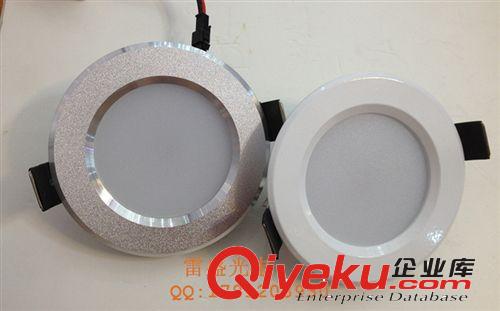 批發(fā)3寸3w LED車鋁殼天花筒燈  led 貼片防霧筒燈 家裝工裝燈具原始圖片2