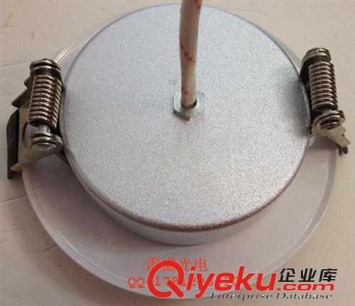 批發(fā)3寸3w LED車鋁殼天花筒燈  led 貼片防霧筒燈 家裝工裝燈具原始圖片3