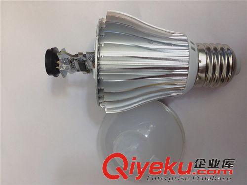 雷盛光電 廠家批發LED 感應球泡燈5W 6W 7W 高品質人體紅外感應原始圖片2