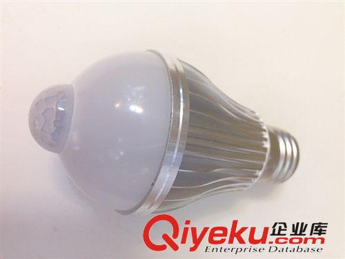 雷盛光電 廠家批發LED 感應球泡燈5W 6W 7W 高品質人體紅外感應原始圖片3