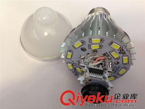 熱銷 PIR 智能紅外線人體感應燈LED感應燈泡樓道燈走廊燈5W7W原始圖片3