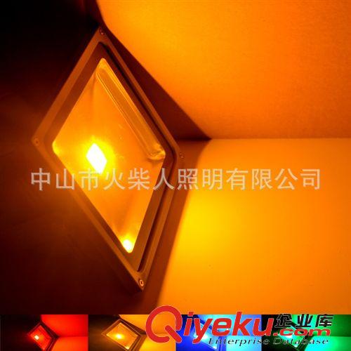 10w20w30w50w LED投光燈戶外投射泛光廣告燈紅光綠光藍光黃光原始圖片2
