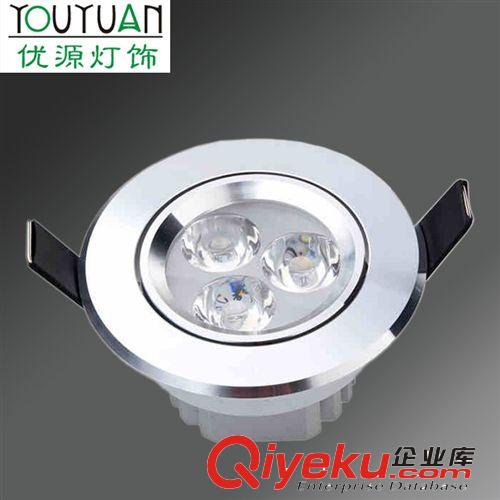 廠家熱銷天花燈 正白光暖白光 大量現貨 商用 天花燈3W led天花燈