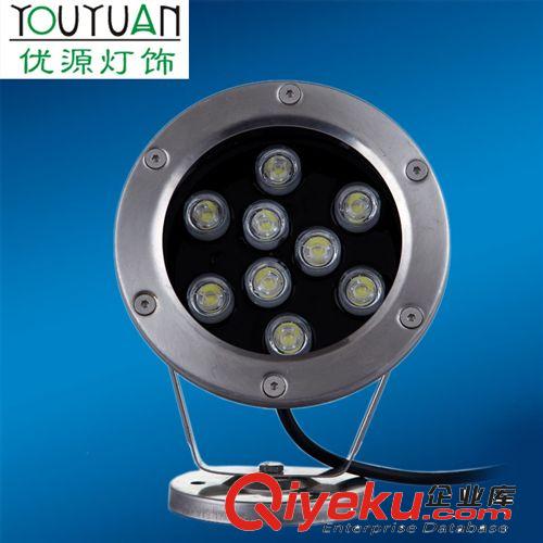 【廠家直銷】內(nèi)控 18w大功率led水底燈 led圓形水底燈18w 質(zhì)保2年原始圖片3